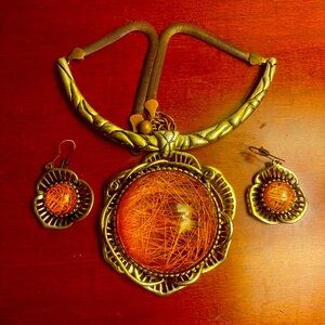 Beautiful Necklace and Earring set